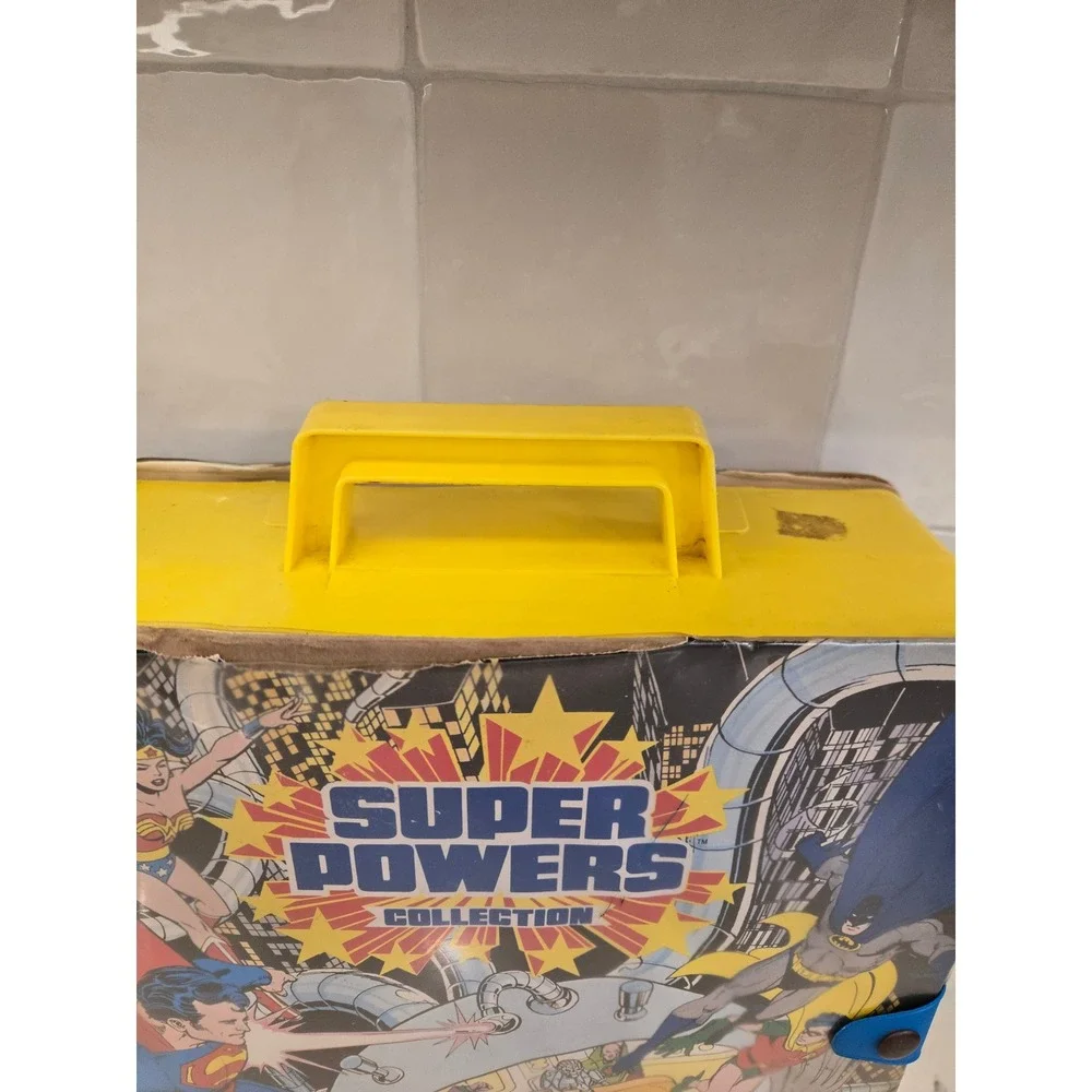 Vintage Kenner Super Powers Collection Vol 1 Action Figure Carrying Case DC 1984